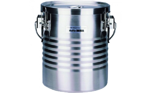 東京硝子器械（株）  333-32-04-03  ＴＧＫ　高性能保温食缶シャトルドラム　ＪＩＫ－Ｓ１０　２個