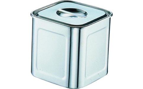 遠藤商事（株）  AKK06008  ＴＫＧ　ＹＵＫＩＷＡ　１８－８深型角キッチンポット　８ｃｍ