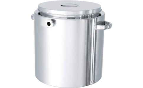 日東金属工業（株）  ST-J-24  日東　ステンレスタンク平底型ジャケット容器１０Ｌ