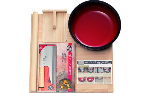 （株）豊稔企販  A-1280  豊稔　家庭用麺打セットＢ　そば・うどんＤＶＤ付