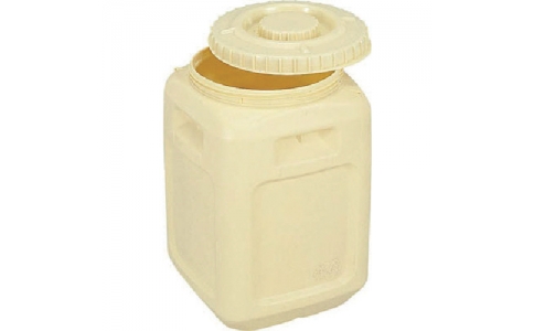 三甲（株）  PJO-30L（C）  サンコー　プラスチック製ジェリカン　８０４６０５　ＰＪＯー３０Ｌ（本体）　クリーム