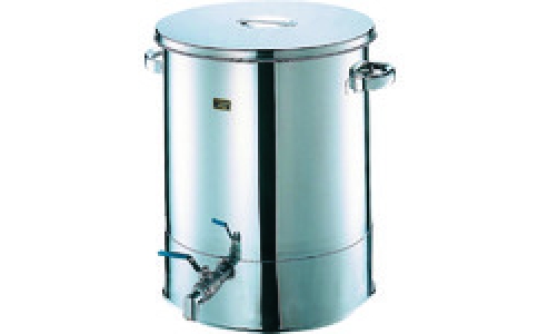 東京硝子器械（株）  143-32-03-03  ＴＧＫ　ボールバルブ付タンク　３６Ｌ