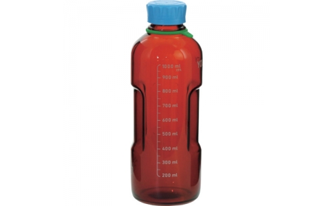 柴田科学（株）  017320-1000A  ＳＩＢＡＴＡ　ユーティリティねじ口ボトル　茶褐色　１Ｌ