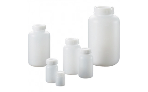 （株）サンプラテック  02083C  サンプラ　ＰＥ広口瓶　１００ｍＬ　（２００本入）