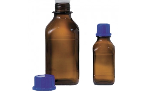 柴田科学（株）  017130-250A  ＳＩＢＡＴＡ　角びん　茶　２５０ｍｌ　ＧＬ－３２　（１０個入）