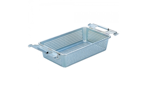 トラスコ中山（株）  PM-8  ＴＲＵＳＣＯ　スチール容器　取手付パンチングＢＯＸ　有効内寸３０７×２０１×９４