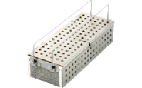 東京硝子器械（株）  419-52-42-03  ＴＧＫ　ステンレスパンチング洗浄カゴ　Ｈ－１