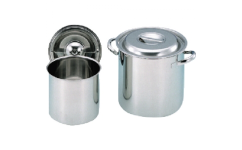 東京硝子器械（株）  419-32-04-02  ＴＧＫ　寸胴タンク　モリブデン鋼　９４Ｌ　蓋付