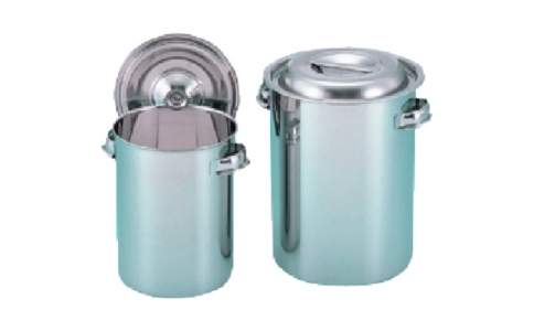 東京硝子器械（株）  419-32-03-18  ＴＧＫ　深型タンクＳＵＳ３０４　５６Ｌ　手付蓋付