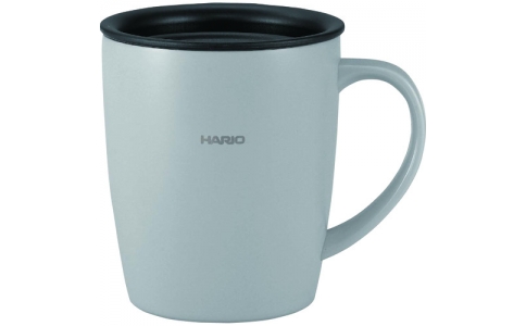 ハリオサイエンス（株）  SMF-300-GR  ＨＡＲＩＯ　フタ付き保温マグ３００（グレー）