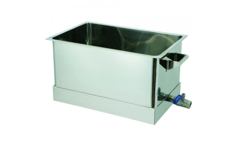 （株）オオモリ  OM1013-36  オオモリ　洗浄槽　Ｒ底　５０Ｌ