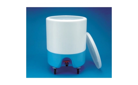 ニッコー・ハンセン（株）  708632  ＮＩＫＫＯ　テーパータンク１００Ｌ　キャスター付・開放型