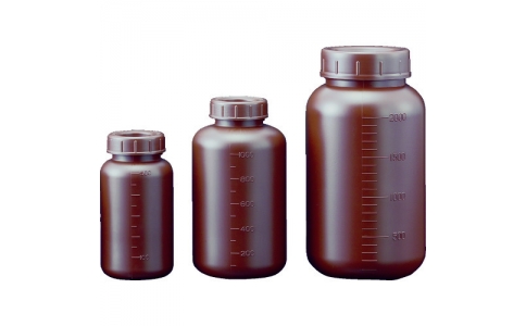 （株）サンプラテック  26230  サンプラ　フロロバリア遮光広口瓶　５００ｍｌ