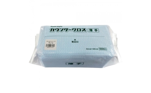 （株）折兼  520387  パックスタイル　カウンタークロス　薄　青　Ｒ