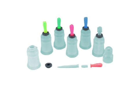 東京硝子器械（株）  161-22-23-15  ＴＧＫ　ポリ滴びん　ゴム帽付　イエロー