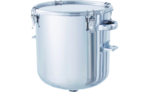 日東金属工業（株）  DT-CTH-BRK-36  日東　鏡板型密閉容器（クリップ式）　ブラケット付