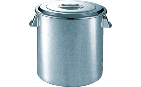 スギコ産業（株）  SH-4626  スギコ　ステンレスキッチンポット蓋付　２６０ｘ２６０　１３Ｌ　手付