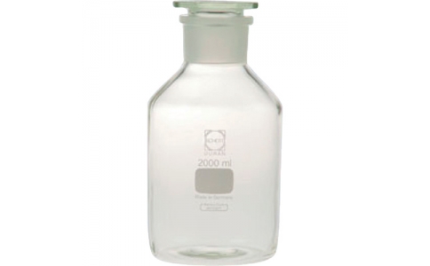 柴田科学（株）  4589988597840  ＳＩＢＡＴＡ　試薬びん広口　白　５０００ｍＬ　ＮＳ８５／５５