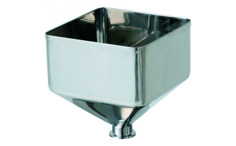 日東金属工業（株）  SRH-250250  日東　角丸ホッパー　２５０×２５０　１０Ｌ