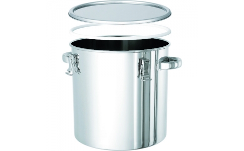 日東金属工業（株）  CTH-PTFE-43H  日東　ＰＴＦＥパッキン付ステンレス保存容器