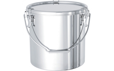 日東金属工業（株）  CTB-30-316L  日東　ステンレスタンクＳＵＳ３１６Ｌクリップ式密閉タンク吊下げ取っ手式　２０Ｌ