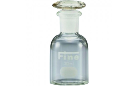 東京硝子器械（株）  000-05-03-05  ＴＧＫ　Ｆｉｎｅ細口共通摺試薬瓶　硬質　透明　５００ｍＬ