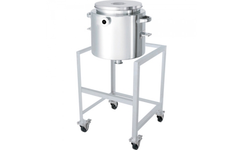 日東金属工業（株）  HT-ST-J-ASC-565  日東　ホッパー型ジャケット汎用容器　架台付　１５０Ｌ