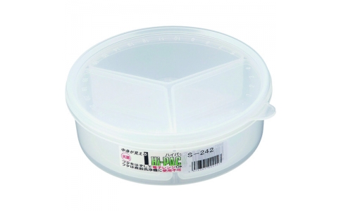 遠藤商事（株）  AHI06242  ＴＫＧ　エンテック　ハイパック　丸型仕切付　Ｓ－２４２