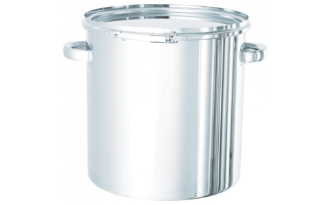 日東金属工業（株）  CTL-24-316L  日東　ステンレスタンク　ＳＵＳ３１６Ｌバンド式密閉タンク　１０Ｌ