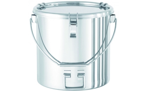 日東金属工業（株）  CTBDF-PTFE-18  日東　吊り下げ式下部折りたたみ取っ手付密閉容器（クリップ式／ＰＴＦＥ）　４Ｌ