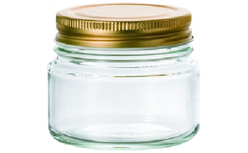 東京硝子器械（株）  042-05-83-05  ＴＧＫ　金キャップ保存びん１００　３本入