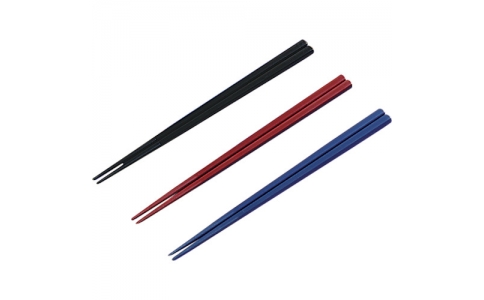 蝶プラ工業（株）  211219  蝶プラ　金剛箸　２１．５ｃｍ（バラ）レッド