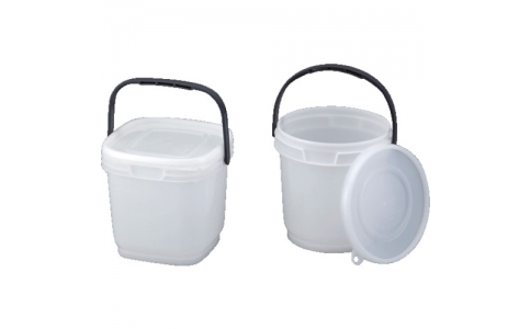 アズワン（株）  2-8641-01  ＡＳ　密封バケツ・ミニ　丸－３Ｋ