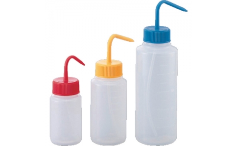 アズワン（株）  4-5668-01  ＡＳ　洗浄瓶カラフルバリエ広口レッド２５０ｍｌ