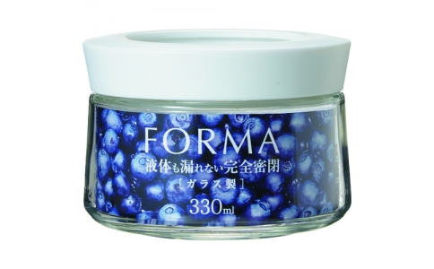 アスベル（株）  114298  フォルマ　フォルマ　密閉ガラスポット　ＭＧ－Ｗ３３０　ホワイト
