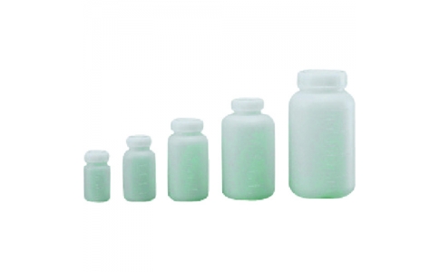 東京硝子器械（株）  319-22-02-43  ＴＧＫ　フロロバリアＰＥボトル　広口　５００ｍＬ