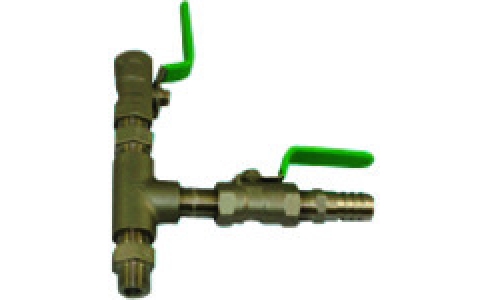 東京硝子器械（株）  171-32-17-33  ＴＧＫ　加圧圧送セット用吸引バルブ＋リーク弁