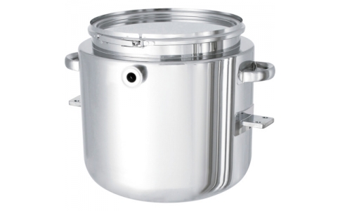 日東金属工業（株）  DT-CTL-J-BRK-47  日東　鏡板型ジャケット密閉容器　バンド式　ブラケット付　８０Ｌ