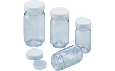 アズワン（株）  5-128-01  ＡＳ　ＵＭサンプル瓶５０ｍＬ（ガラス製）