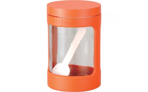 アスベル（株）  1131-33  アスベル　フォルマ・ガラスポット　ブラウン