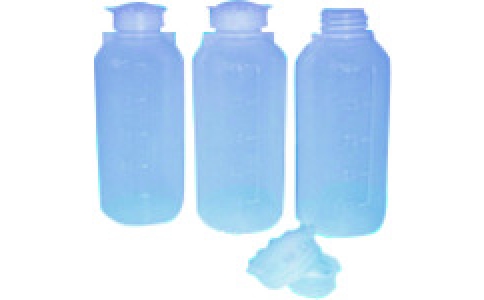 東京硝子器械（株）  198-22-01-15  ＴＧＫ　細口びん　ＰＥ　２５０ｍＬ　＃３２３