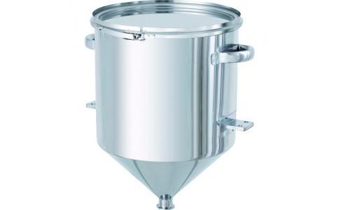 日東金属工業（株）  HT-CTL-BRK-39  日東　ホッパー型密閉容器（バンド式）　ブラケット付