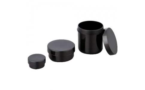 アズワン（株）  1-6137-01  ＡＳ　ＵＧ軟膏壷　黒（遮光）３－５２　（１００個入）