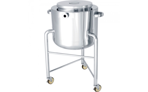 日東金属工業（株）  DT-ST-TJJ-L-30  日東　鏡板型耐圧ジャケット汎用容器　断熱槽・脚付　２０Ｌ