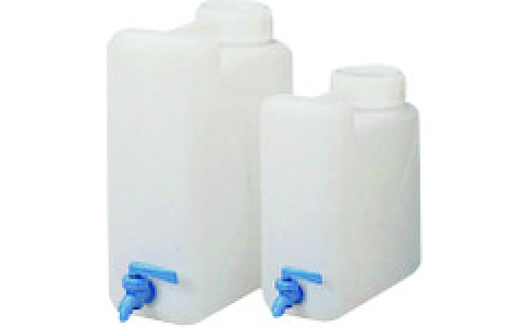 東京硝子器械（株）  358-21-45-13  ＴＧＫ　扁平広口缶下口付　１０Ｌ