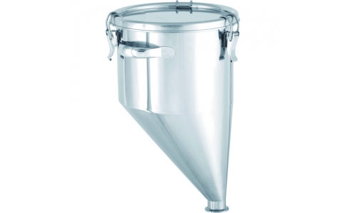 日東金属工業（株）  EHT-CTH-33  日東　偏心ホッパー型密閉容器（クリップ式）