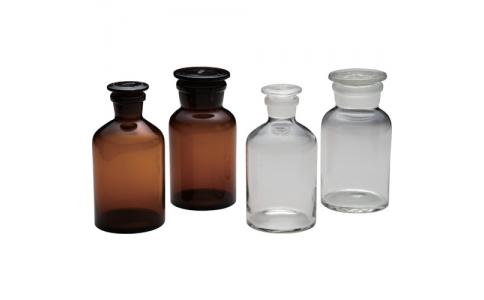 （株）クライミング  3120-01-10  クライミング　３１２０　広口共栓試薬瓶（白）　３０ＭＬ