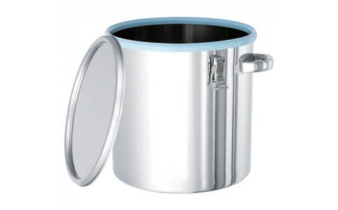 日東金属工業（株）  CTH-DBL-18  日東　カラーパッキン付密閉容器（青）４Ｌ