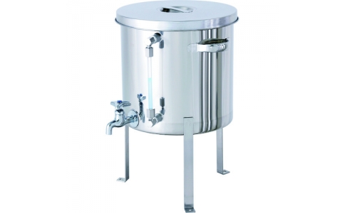 日東金属工業（株）  ST-W-LV-FL-30  日東　レベル計・蛇口付汎用容器　脚付　２０Ｌ