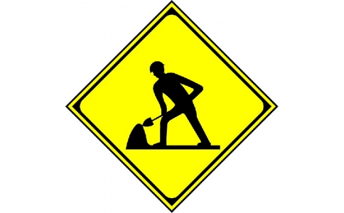 トーグ安全工業（株）  COS-213  トーグ　コーンサイン工事中